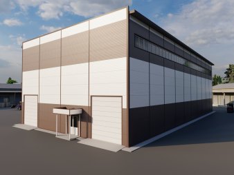 СТО из сэндвич-панелей