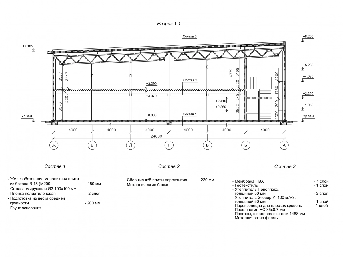 3D визуализация СТО с АБК из сэндвич-панелей - фото 20