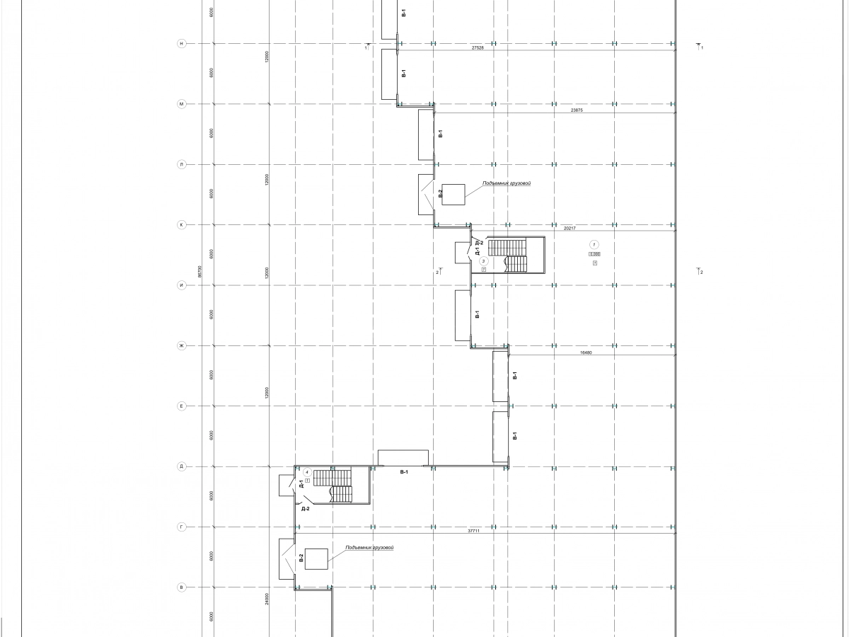 Планировка Склад из сэндвич-панелей -  фото 4